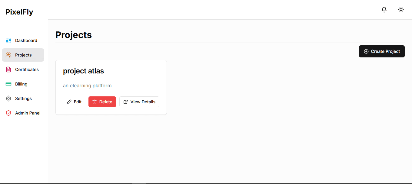 Screenshot of Automated Certificate Gen. for Elearning Apps